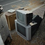 TV for junk disposal